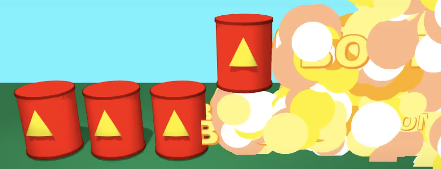 Exploding Gas Barrel Asset